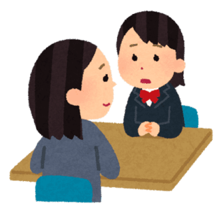 女の先生に相談する女子イラスト-min.png
